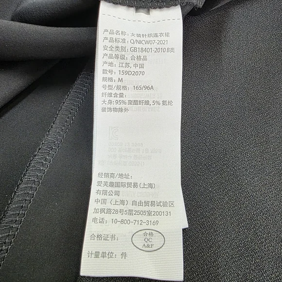 Quiet Luxury Abercrombie Fitch Black Midi Dress Women’s M Sweetheart Neck Slit - Picture 11 of 13